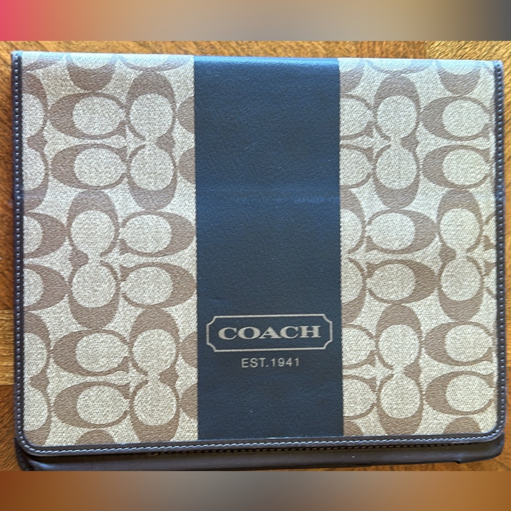 Coach iPad/tablet cover